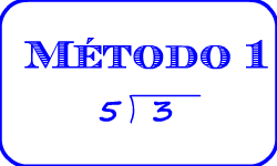 Long Division: Mtodo 1